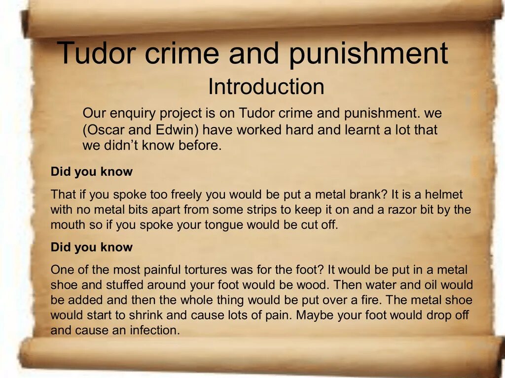 Crime and punishment text