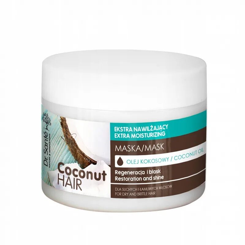 Coconut маска для волос. Маска Dr.sante Coconut hair 300 мл. Dr sante маска для волос. Маска доктор Санте Кокос. Маска для волос доктор Санте Кокос.