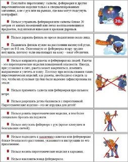 Инструктаж по пиротехнике