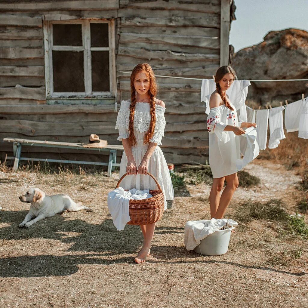 Дворовую девушку