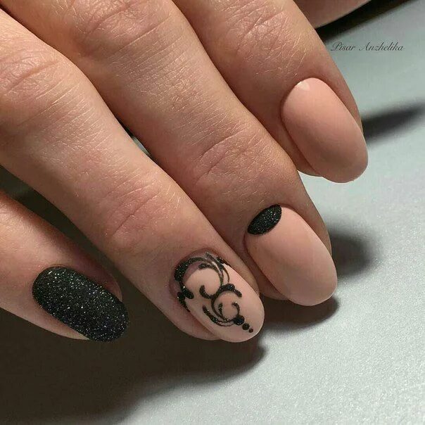 Вензеля Короткие ногти, Маникюр, Ногти