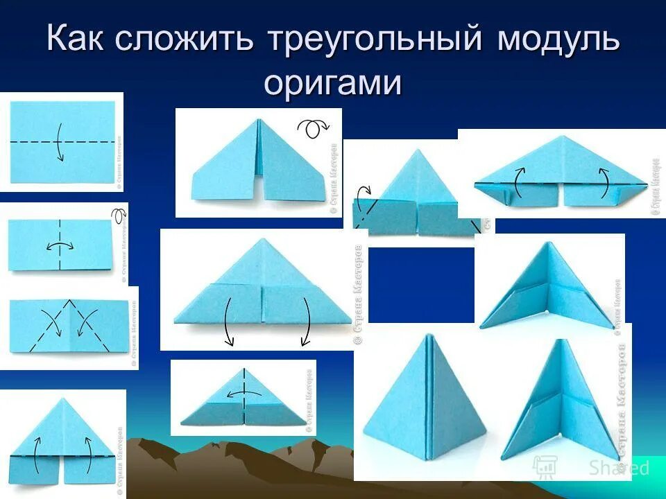 Как сделать модуль для оригами. Модули оригами. оригами треугольник. модуль треугольник оригами. модульное оригами треугольный модуль.