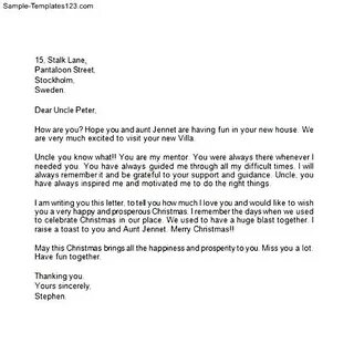 Do you wrote this letter