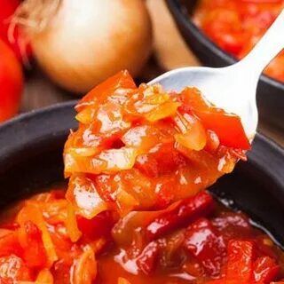 Лечо острое вкусное