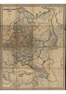 Карта 1917 года