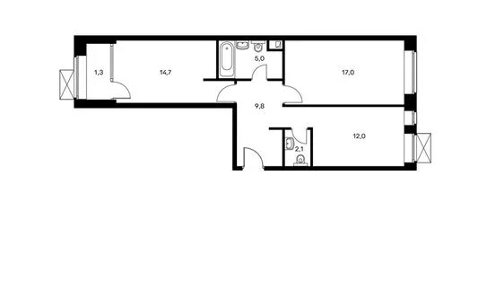 Трешка 61 кв м планировка. Созвездие капитал-1 планировка. Планировка 3-х комнатной квартиры в панельной пятиэтажке. Площадь 62 м2. Площадь 62 м2.