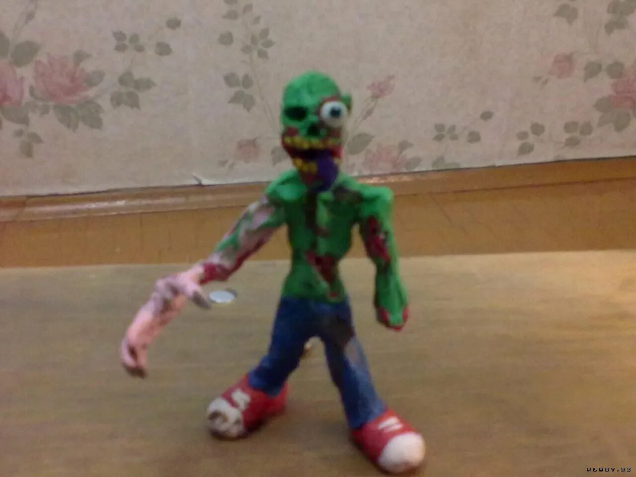 зомби из пластилина