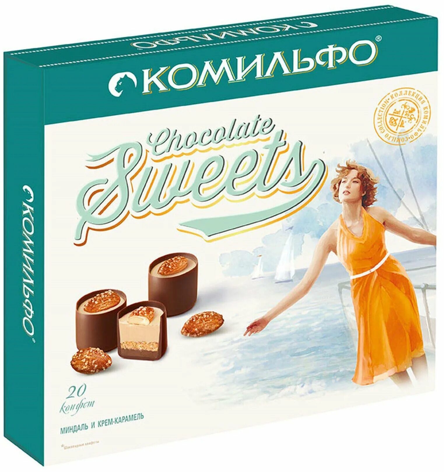 комильфо миндаль и крем карамель