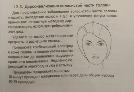 Дарсонваль методика