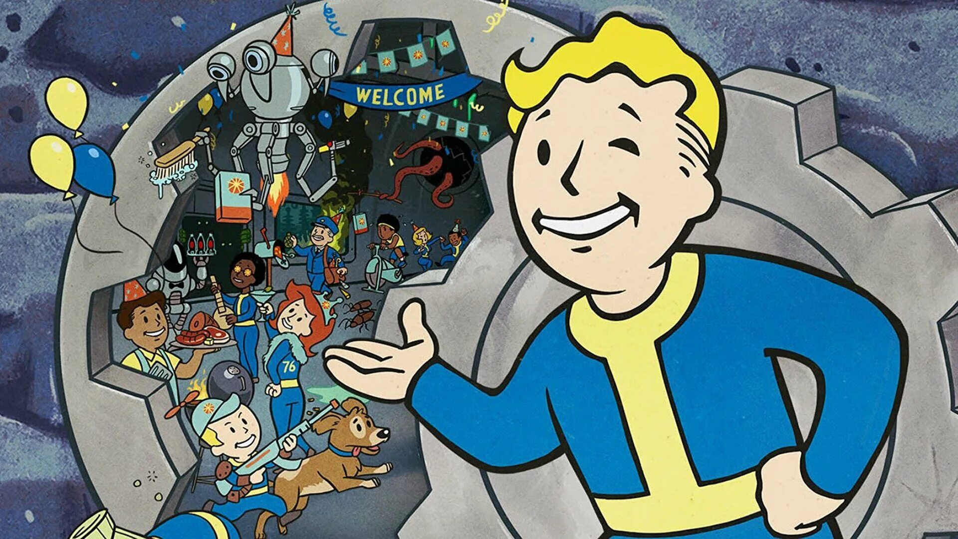 Fallout 76 обложка. Спасатели фоллаут. 25 Лет фоллаут. Fallout tv series