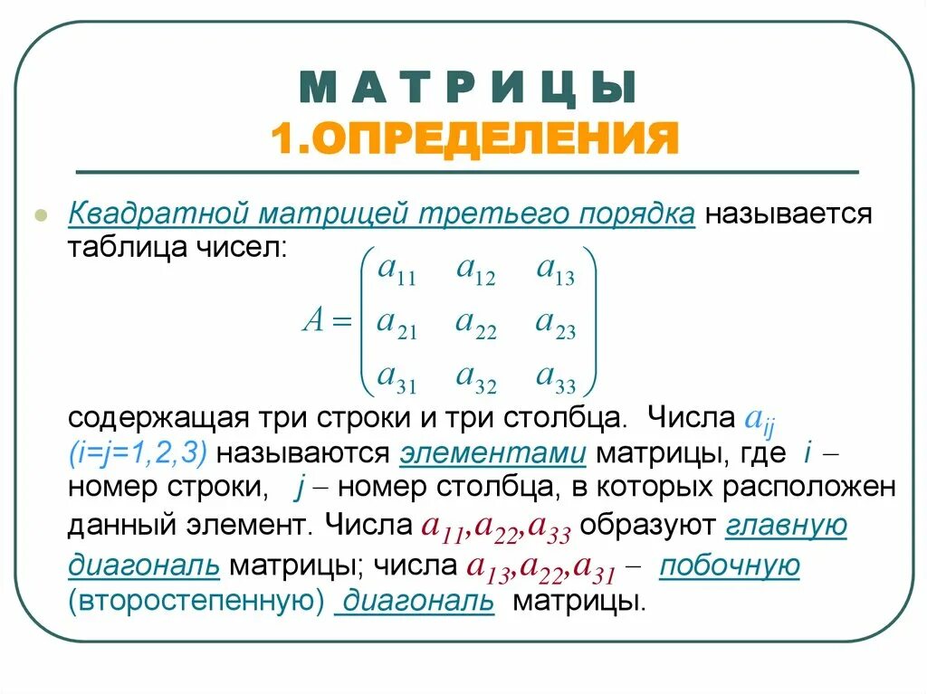 М матрица 1. Порядок квадратной матрицы. матрица 3 столбца. определитесь матрица третьего порядка. определение порядка матрицы.