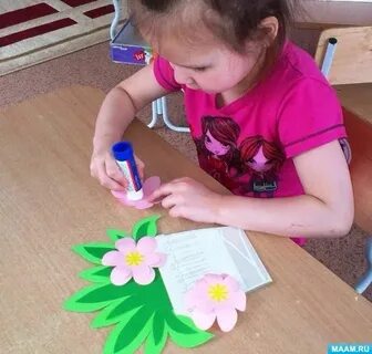 Мастер класс с мамами в детском