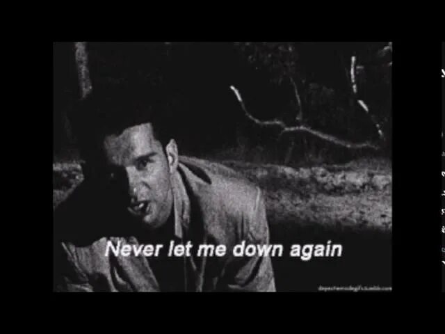 Let you down again. Depeche mode never let me down again. depeche mode never let me down again клип. дэйв гаан never let me down again. depeche mode never let me down again gif.