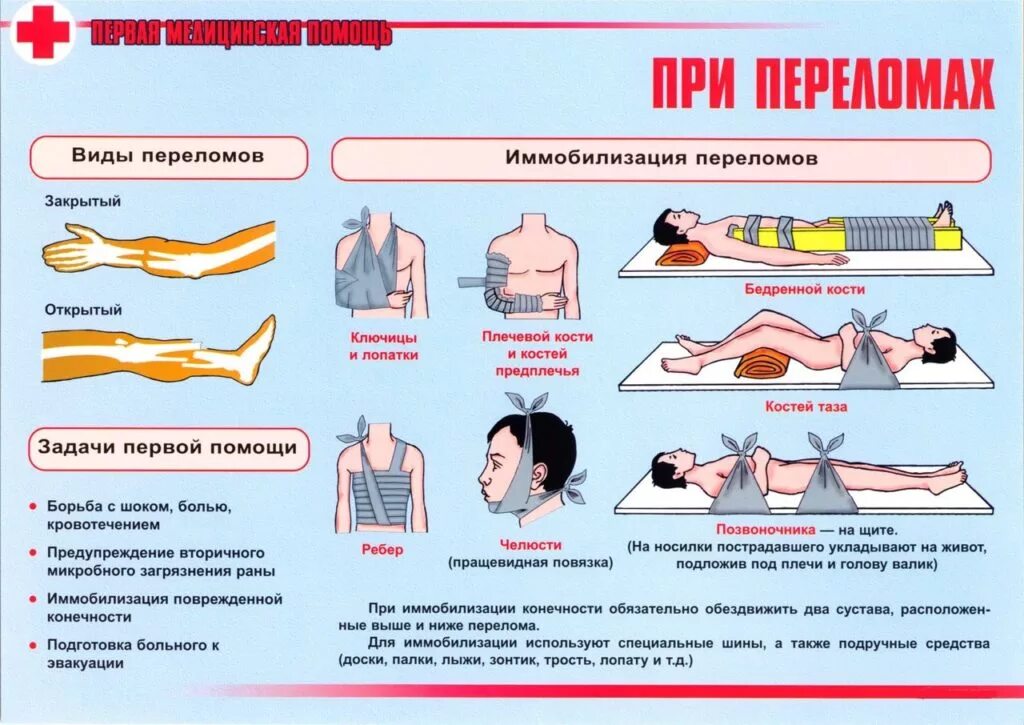 Как оказать 1 медицинскую помощь