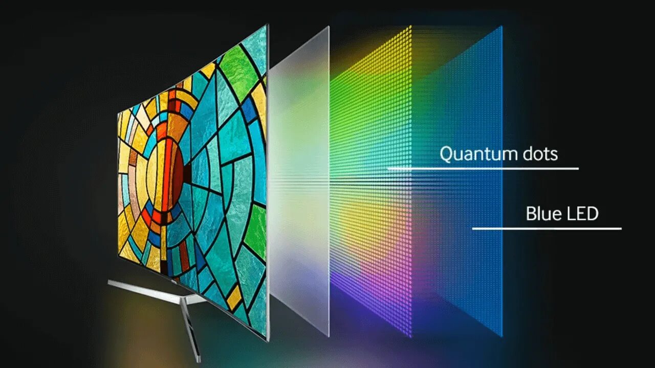 Qled телевизор чем отличается. Samsung телевизор квантовые точки. QD OLED Samsung. Quantum Dot OLED Samsung. Samsung QD OLED Monitor.