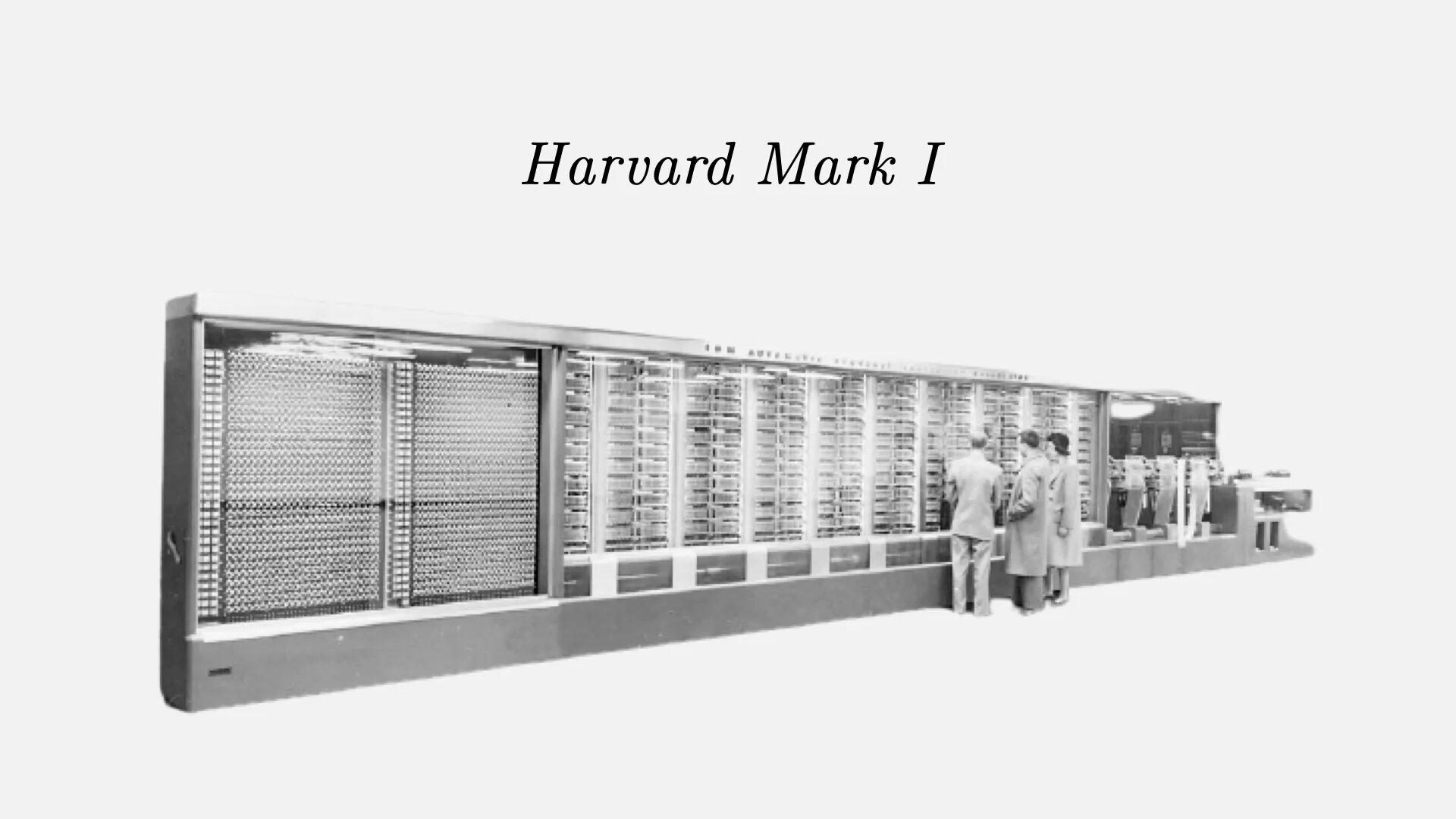 Mark computers. Говард Эйкен американский инженер.