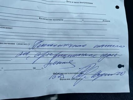Без гистологии