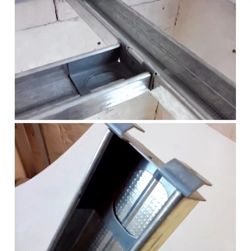 Удлинитель профилей пп 60х27. Как соединить два профиля. Как соединить два профиля. Соединитель одноуровневый торцевой профилей knauf п60х27. Как соединить два профиля.