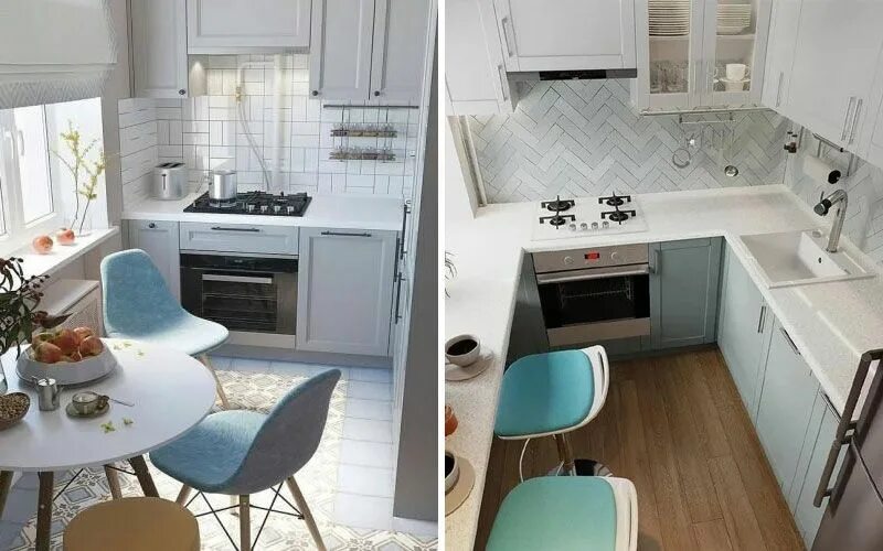 Белая кухня - малышка 5 кв м. Сегодняшний пост заряжен на крутой ремонт в новом 