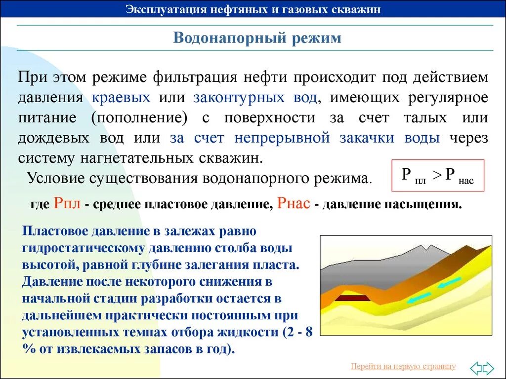 Насыщения газом нефти. Как определить давление пласта. Пластовое давление. Пластовое давление скважины это. Водонапорный режим разработки залежи.