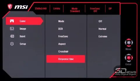 Menu msi