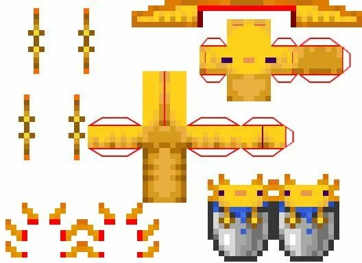 Аксолотль из бумаги схема по клеточкам Quieres Armar Armable de axolote de Minecraft 1.17-1.18 Minecraft crafts, Paper