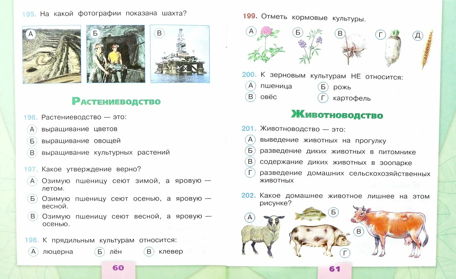 Тест начальная окружающий мир