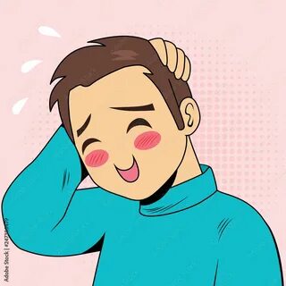 Это мальчик рисовальщик покраснел он