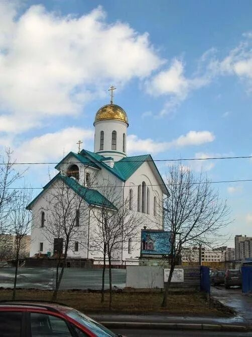 В Купчине закончили строительство Вырицкой церкви на Загребском - Новости строит