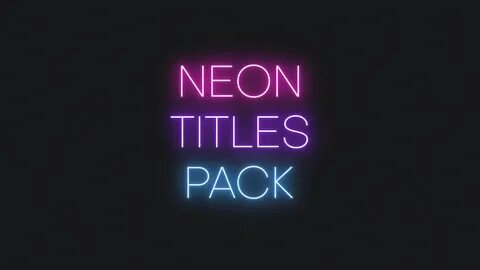 Neon Videohive 36327630 After Effects Image 8.