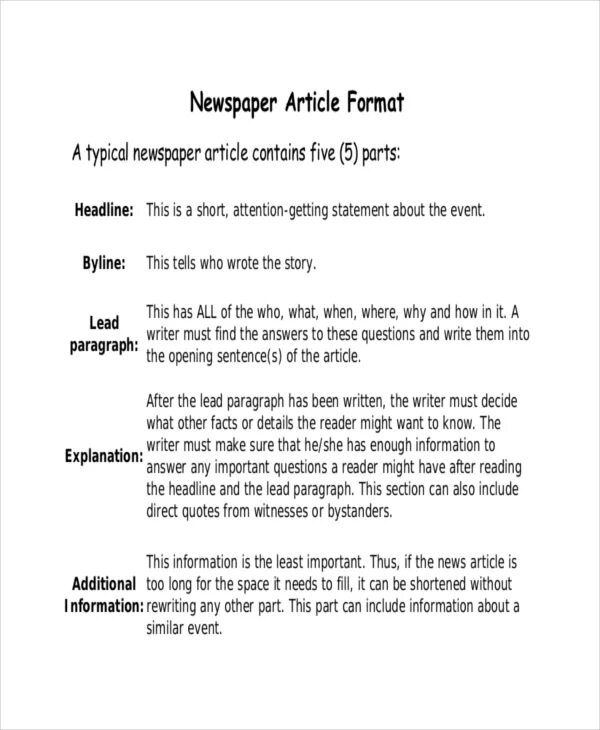 How to write a newspaper article. Article Формат. How to write a News article. Newspaper article example. Newspaper report