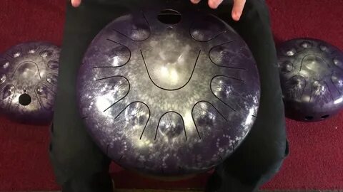 Steel tongue drum