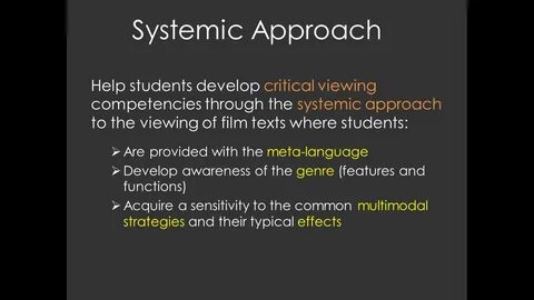 System approach