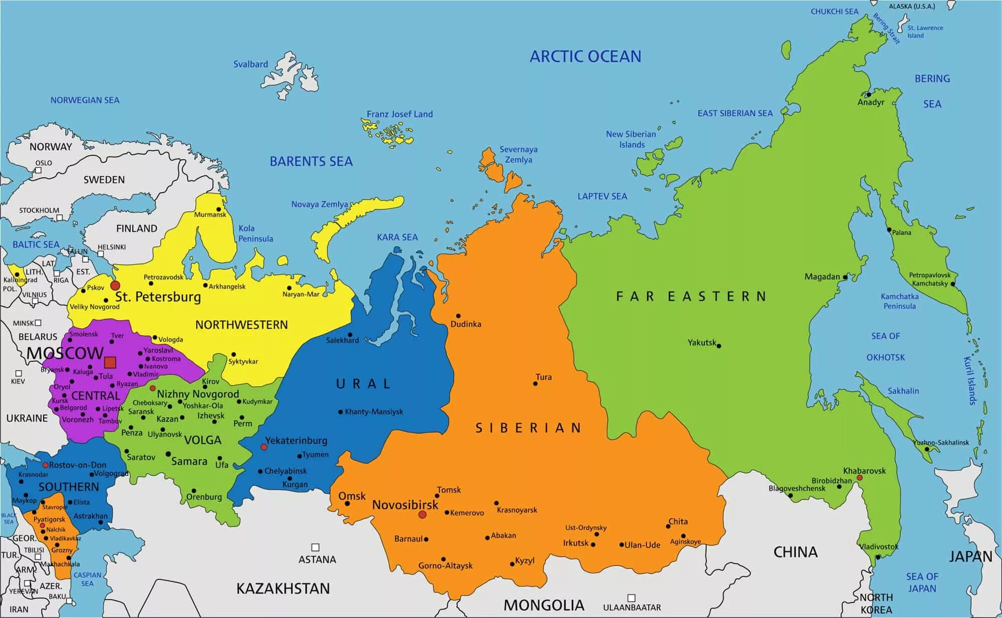 In the territory of the russian federation
