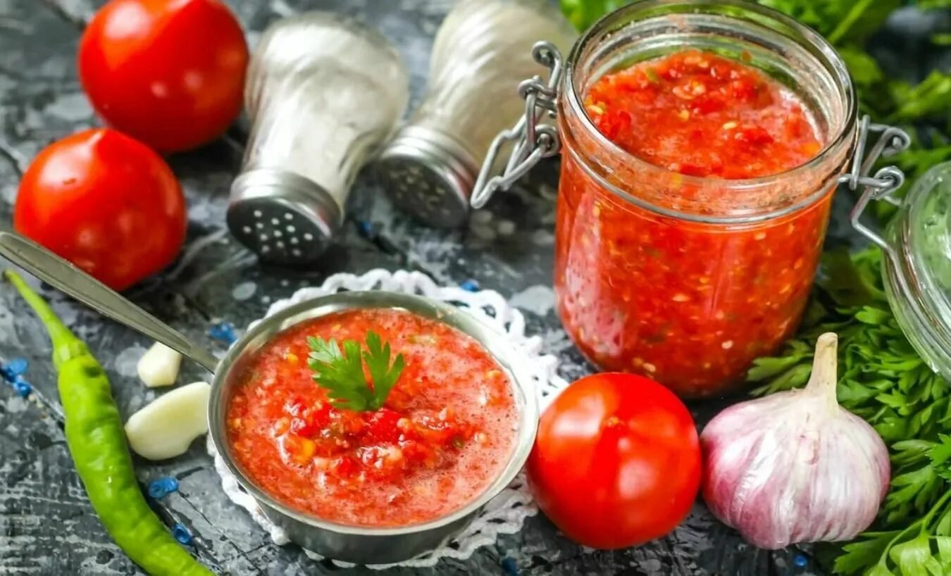 Рецепт аджики из томатов и перца