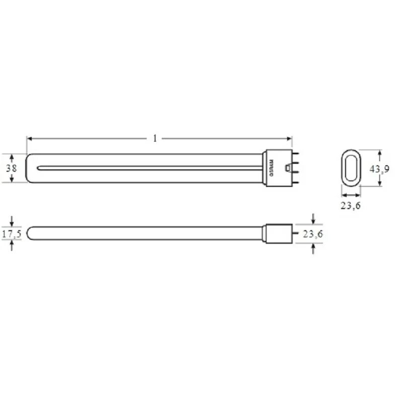 Цоколь люминесцентных ламп 18 вт. Osram dulux l 18w/830. osram dulux l 18w/840. лампа люминесцентная компакт. dulux l 18w/840 2g11 osram 4050300010724. 2g11 цоколь.