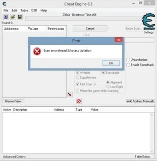 Error scan