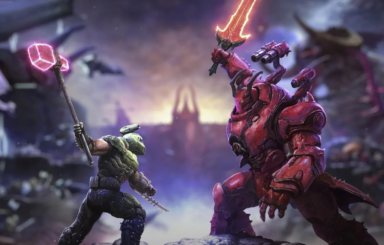 Ancient god 2 doom. Doom eternal the ancient gods. doom eternal the ancient gods 2. дум этернал древние боги. doom eternal dlc.