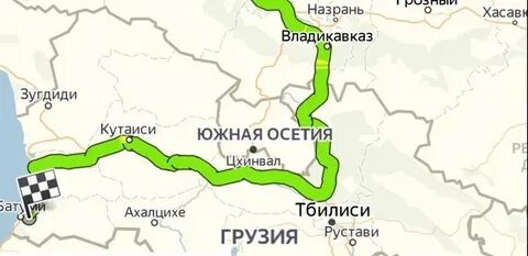 Можно проехать из грузии в абхазию