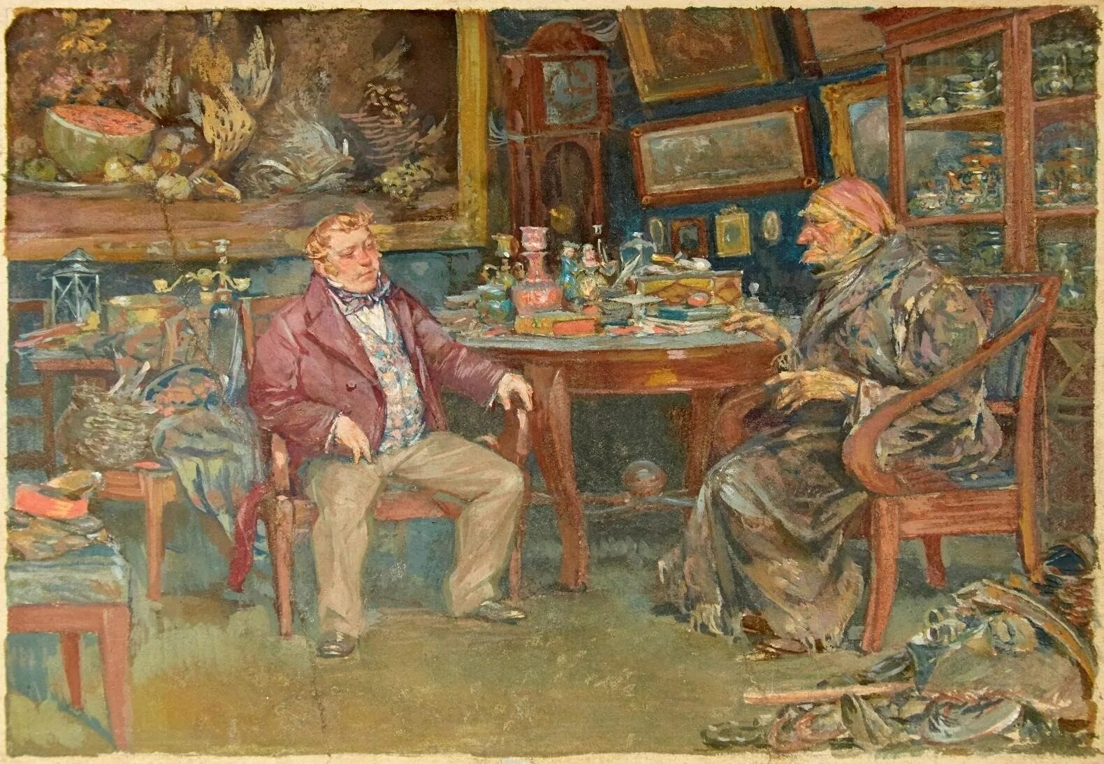 Агин мертвые души плюшкин. Плюшкин мертвые души портрет. Плюшкин помещик. Плюшкин и чичиков мертвые души. Мертвые души иллюстрации плюшкин.