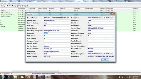 Vendor id device id