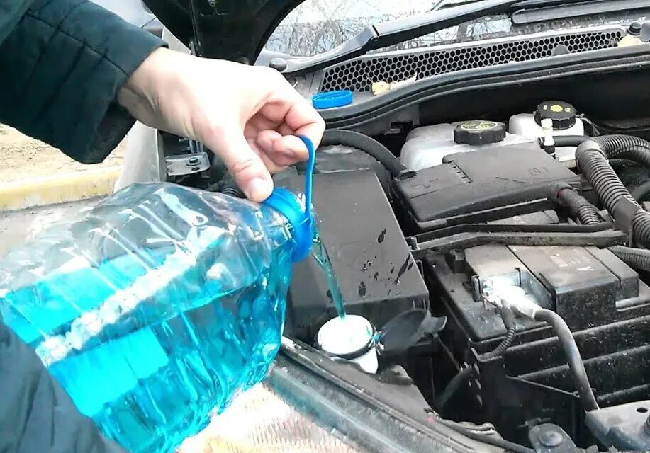 Как заменить омывайку