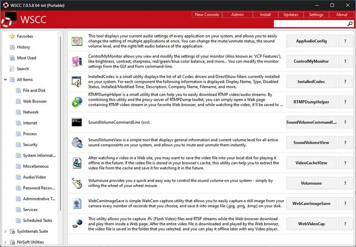 Windows control center. Windows control center