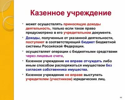 Аудит казенного учреждения