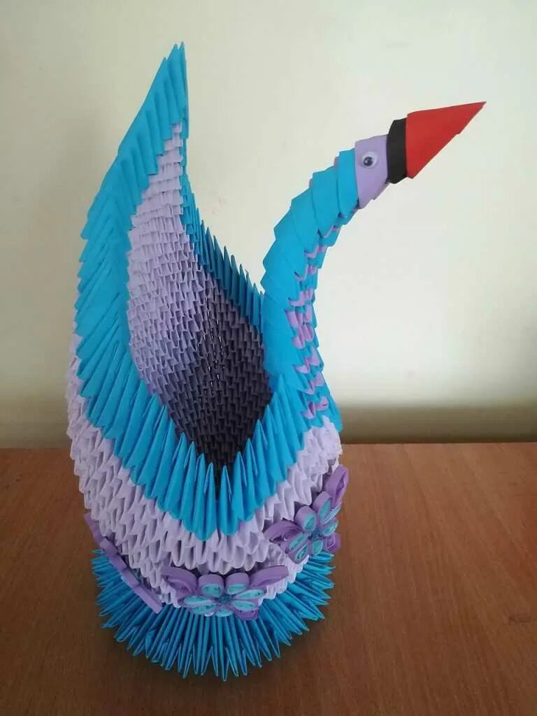 Бумажный лебедь. Модульное оригами лебедь. Поделка лебедь из бумаги. Оригами лебедь из бумаги.