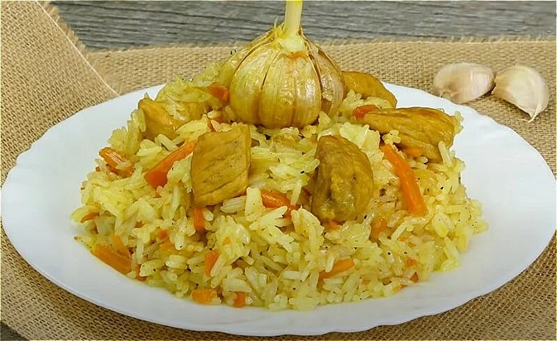 Рецепт плова с мясом пошаговое фото