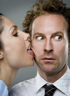 Licking men