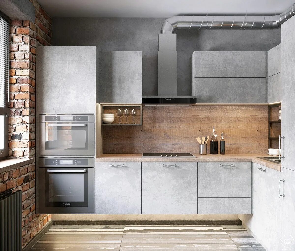 25+ Grey Kitchen Ideas (Modern Accent Grey Kitchen Design) Grey kitchen designs,
