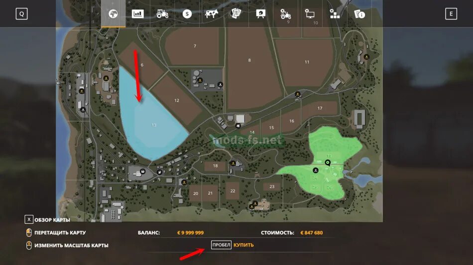 Как установить карты фс. Фермер симулятор 22 карты. гектар на карте. farming simulator 19 молочная станция на карте.