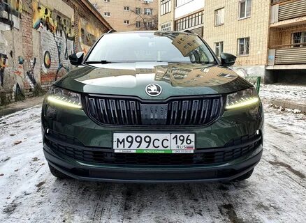 Решетка радиатора шкода